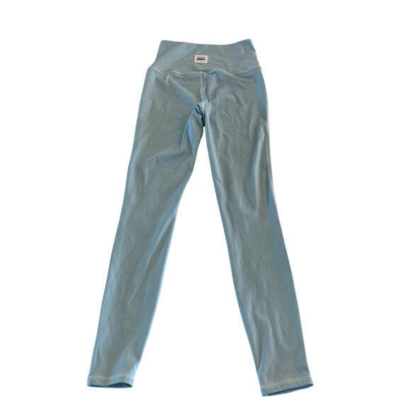 Frankies‎ Bikinis Active Light Blue Leggings size Small - Picture 2 of 11